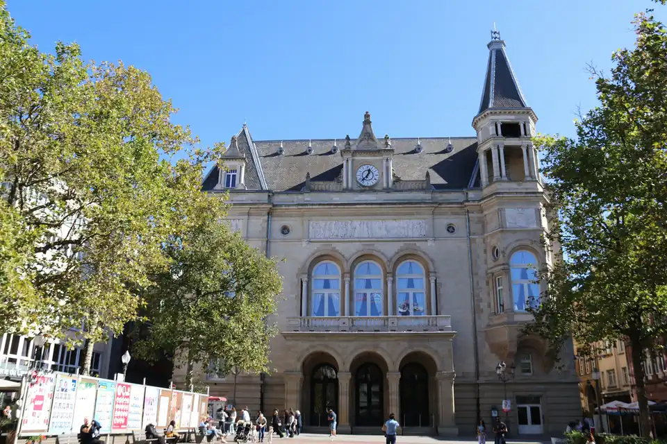 Cercle Cité building on Place d'Armes, Luxembourg City