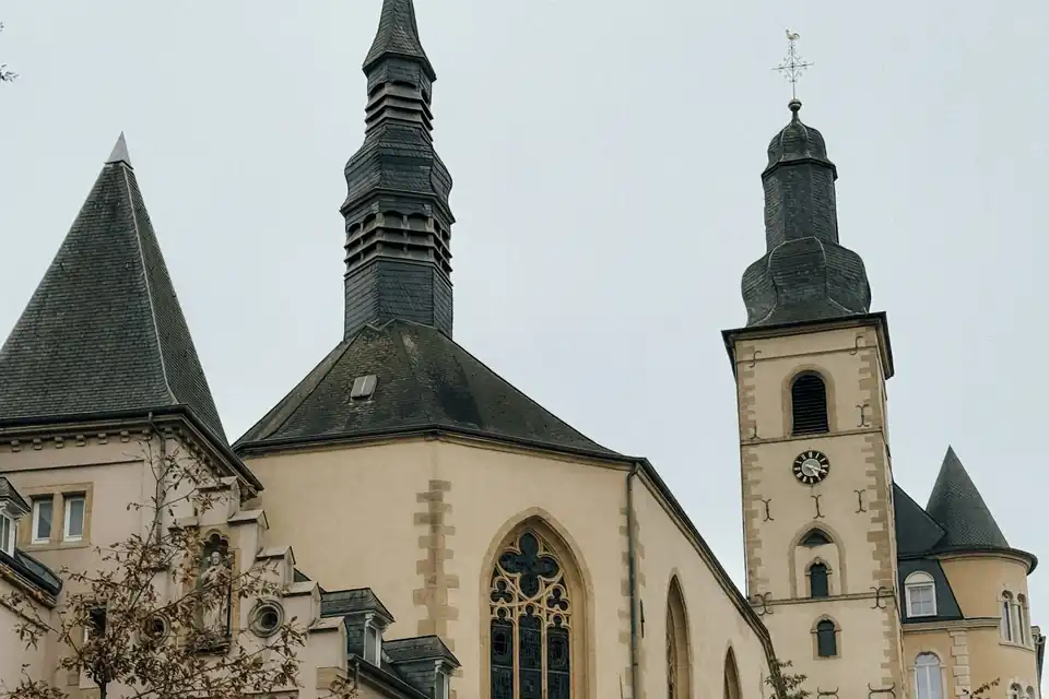 Saint Michael's Church in the old town of Luxembourg City
