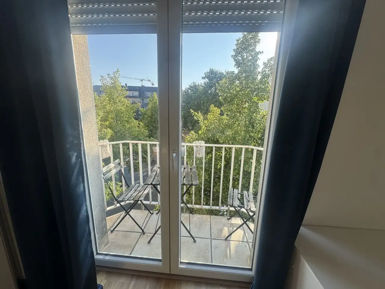 Interior of a furnished apartment in Bonnevoie